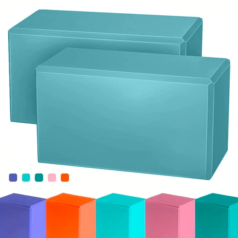 Loopigo™ Eco Yoga Blocks – Lightweight Support & Flexibility Set