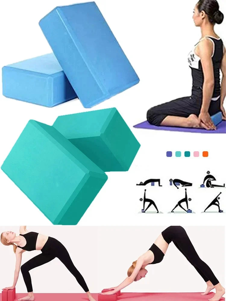 Loopigo™ Eco Yoga Blocks – Lightweight Support & Flexibility Set