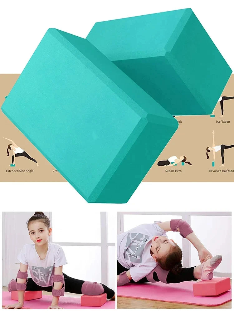 Loopigo™ Eco Yoga Blocks – Lightweight Support & Flexibility Set